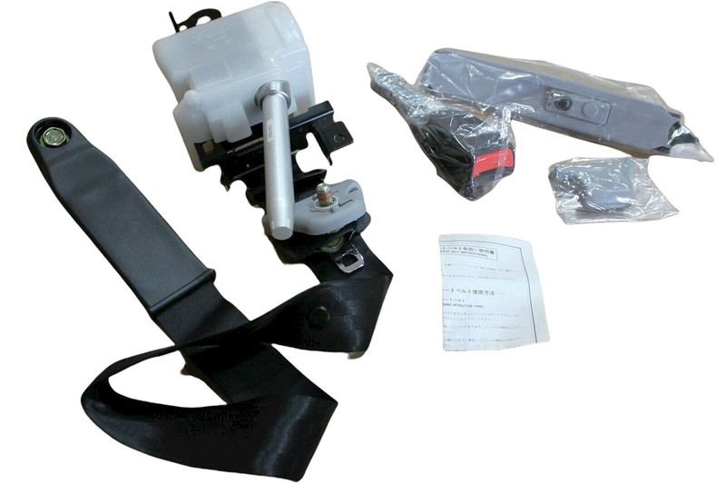 97-99 Mitsubishi Diamante Seat Belt Assembly Gray MR747889 NOS OEM