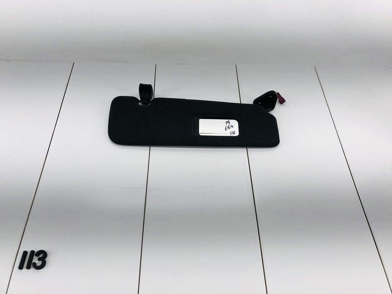 14-17 BMW 650I XDRIVE RIGHT PASSENGER SIDE HEADLINER SUN VISOR SHADE OEM
