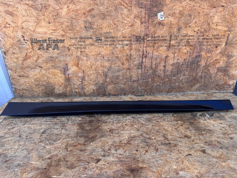 12-19 BMW F30 F31 328i 335i Left Driver Side Rocker Panel Side Skirt Black OEM
