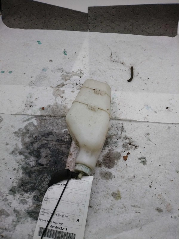 2017 Honda CR-V Engine Coolant Reservoir OEM White 2.4L 51K Miles
