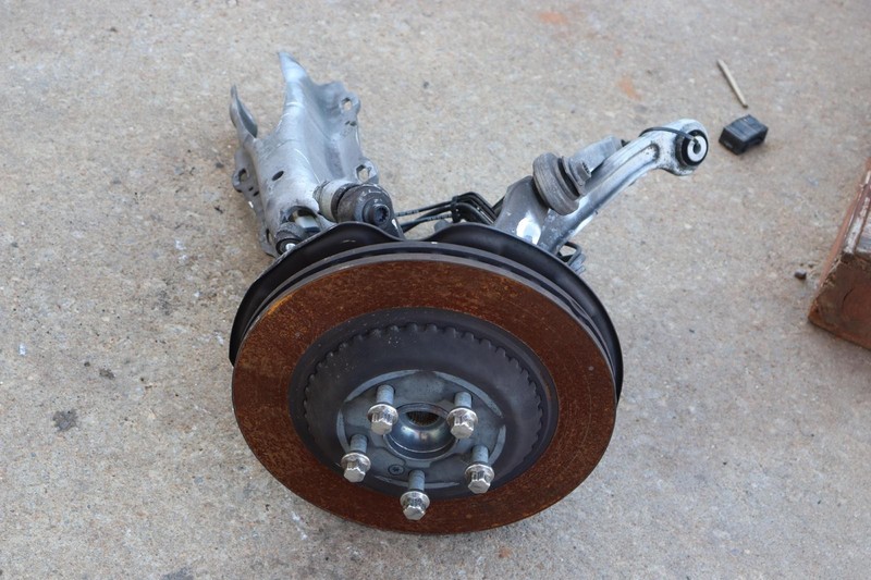 2014-2021 MERCEDES S-CLASS S550 W222 REAR LEFT SPINDLE KNUCKLE HUB ASSY OEM