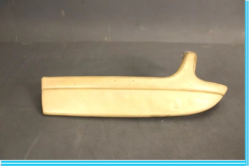 06-12 Bentley Continental Front Left Side Interior Grab Handle Armrest Ivory OEM