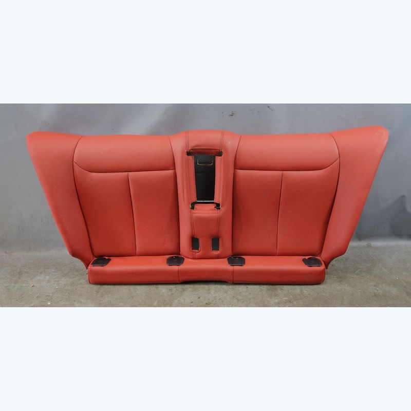 2015-2012 BMW F23 2-Series Convertible Rear Seat Bottom Coral Red Leather OEM