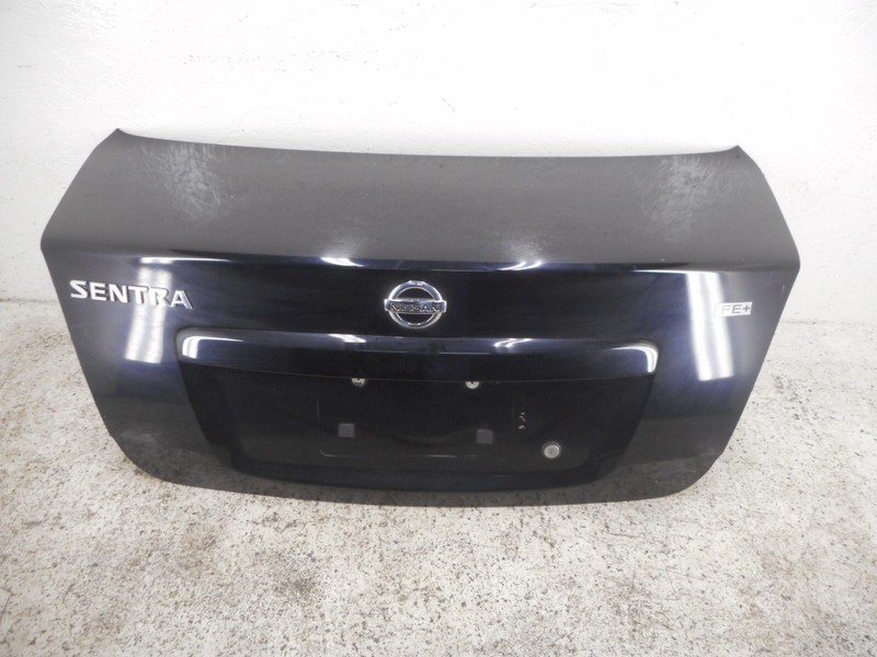 Nissan Sentra 2.0L Rear Trunk Deck Lid W/O Spoiler or Remote Entry OEM 2009