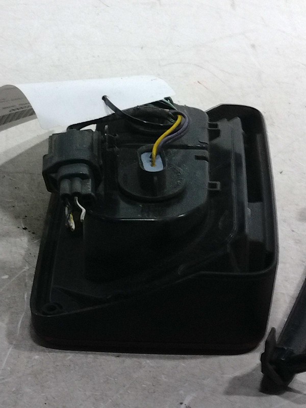 2010 Jeep Wrangler Right Tail Light Assembly Black OEM 78222 Used 131K Miles