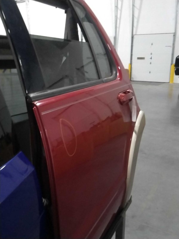 2010 Ford Explorer Left Rear Door Red OEM 246618 122K Miles
