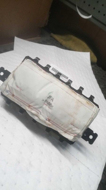 2016 KIA Optima Right Instrument Panel Air Bag Black 6810 Used 104K Miles