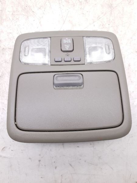 04-08 TOYOTA SOLARA SLE GRAY COLOR FRONT OVERHEAD ROOF CONSOLE ASSEMBLY