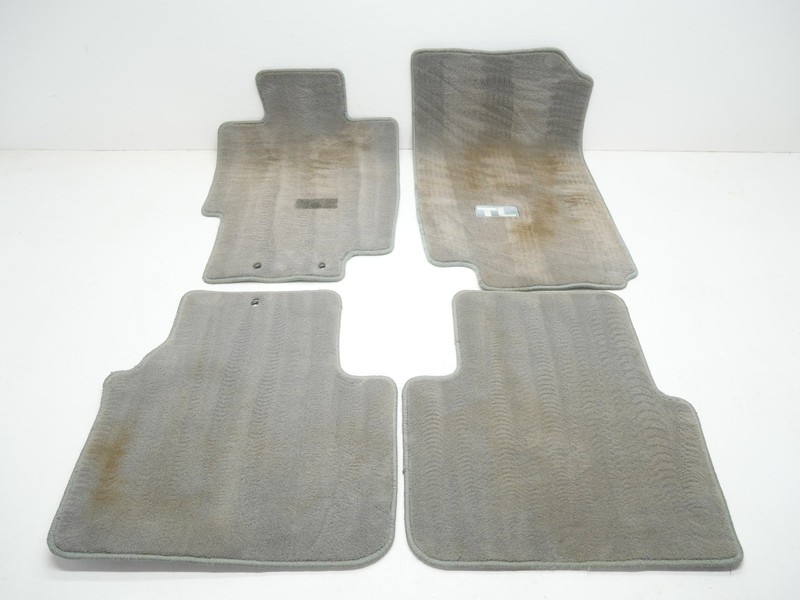 2004-2008 Acura TL Floor Mat Front Rear Driver Left Passenger Right Set of 4 OEM