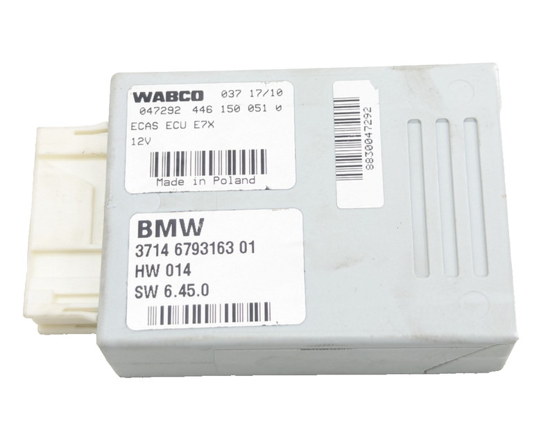 2011 BMW X5M Air Suspension Control Module ECM P/N 6793163 Used 176K Miles