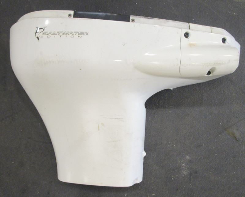 438488 Evinrude Johnson Ficht White Starboard Right Lower Engine Cowling 90-175