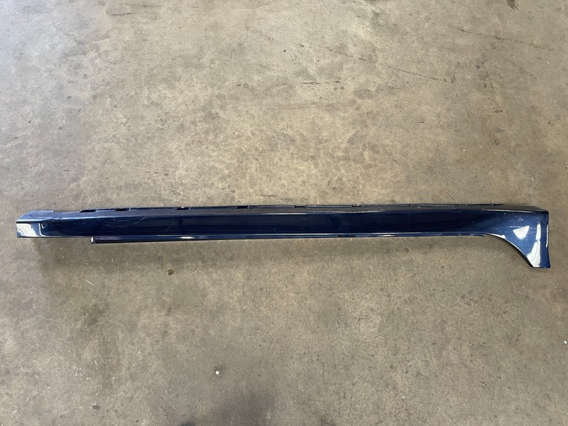 ⭐2010-2019 JAGUAR XJ RIGHT SIDE SKIRT ROCKER PANEL BODY COVER BLUE OEM LOT2614