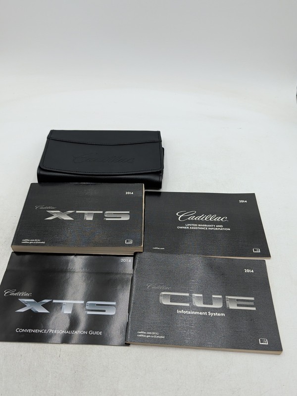 2014 Cadillac XTS owner's manual & case CUE Infotainment