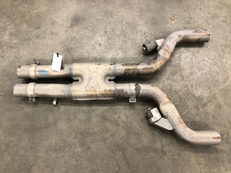 ⭐12-13 MERCEDES S550 W221 EXHAUST CENTER MID PIPE RESONATOR ASSY OEM LOT2330