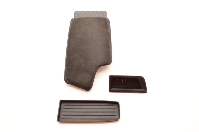15-20 BMW M4 Coupe 3.0L Black Center Console Lid with Trim