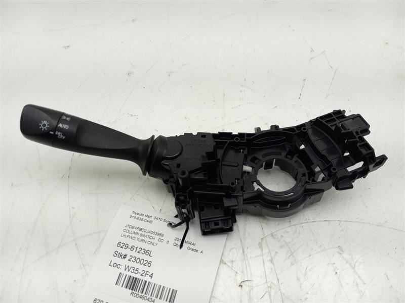 16-19 TOYOTA MIRAI DRIVER LEFT TURN SIGNAL COLUMN SWITCH US MARKET