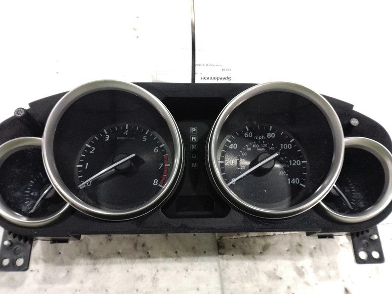 2014 MAZDA CX-9 Speedometer Gauge OEM White 3.7L 98k Miles NJ25-22415-562942