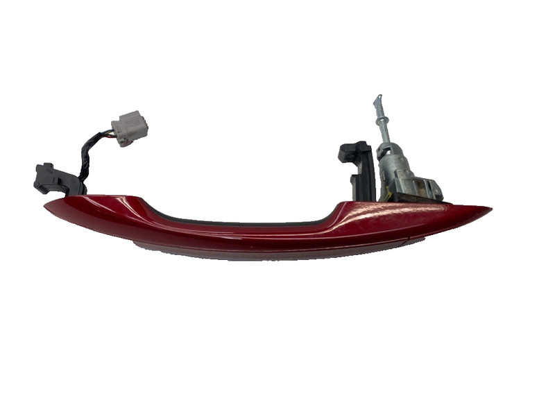 21-23 HYUNDAI ELANTRA N-LINE FRONT LEFT DRIVER EXTERIOR HANDLE RED OEM #A0.66