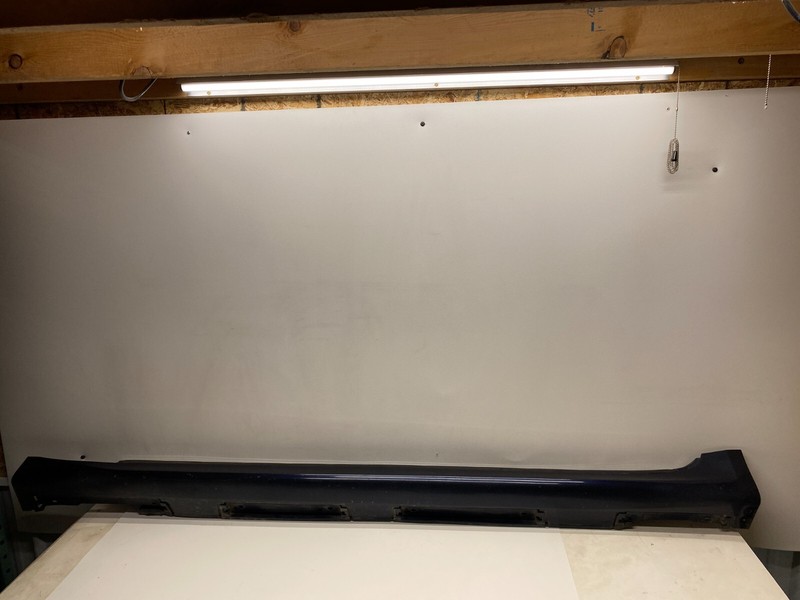 2006-2009 LEXUS IS250 LEFT DRIVER SIDE LOWER SKIRT MOLDING TRIM COVER BLUE OEM