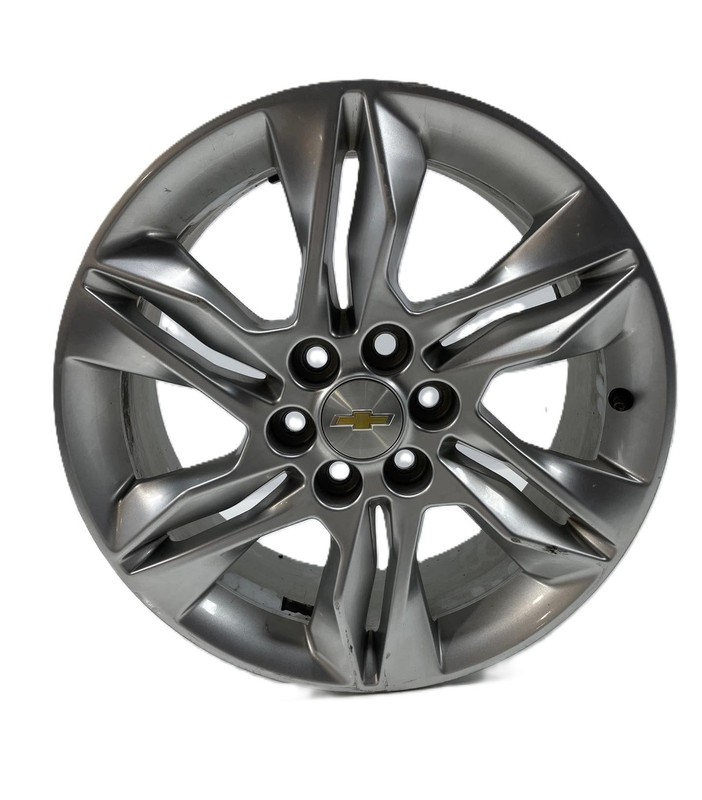 2019-2022 Chevy Blazer 2Lt 18x8J 12 Spoke Alloy Wheel Opt Q7Q 42497175 W/ Cap