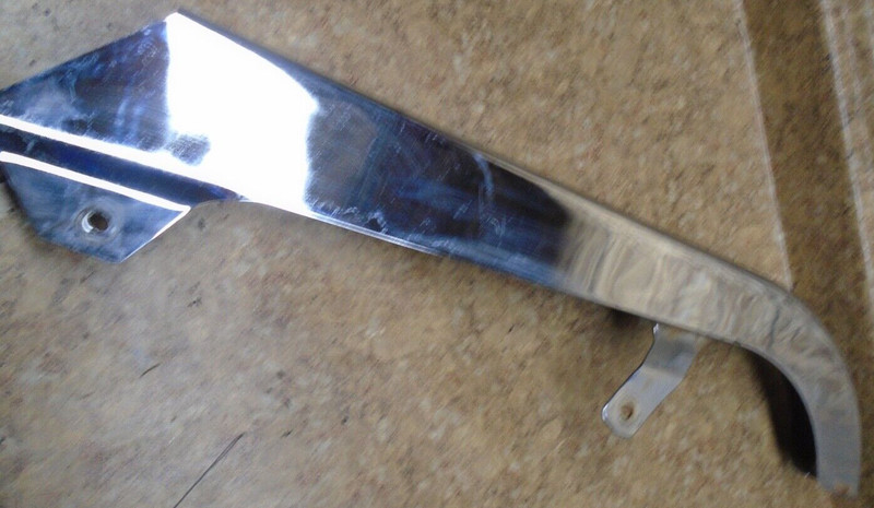 1998 Suzuki Marauder VZ800 Rear Back Chain Guard Guide Crome Cover 98 VZ 800