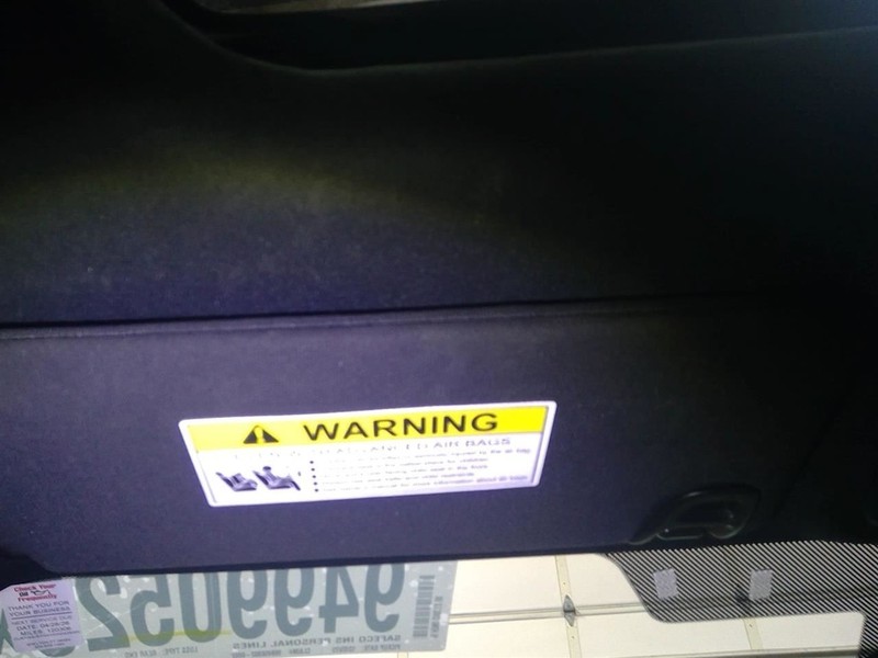 Driver Left Sun Visor Without Illumination Fits 16-21 CIVIC 1727843