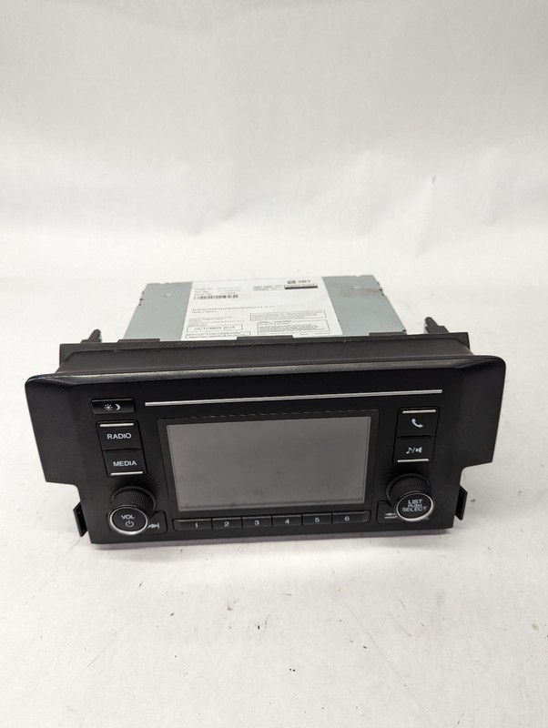 2016 HONDA CIVIC LX radio receiver Sedan 39100TBAA11 OEM 16 17