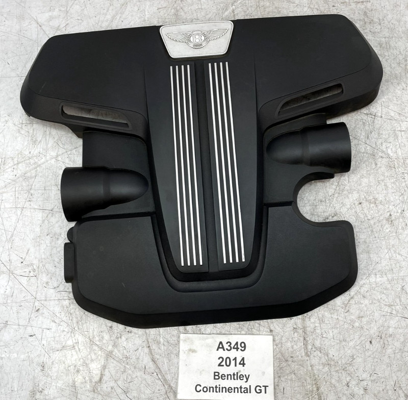 ✅ 2013-2017 OEM Bentley Continental GT 4.0L V8 Engine Motor Cover Plate
