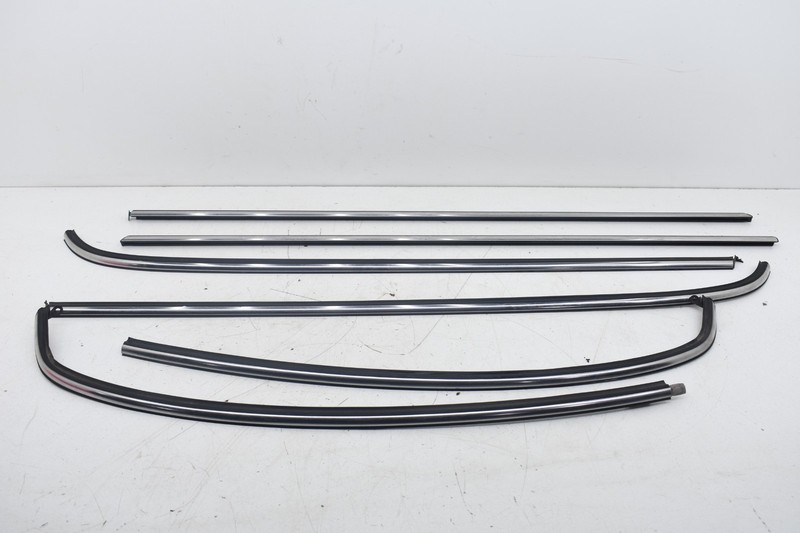 2006 Mini Cooper S R53 Exterior Chrome Trim Molding Set Pair OEM KW86