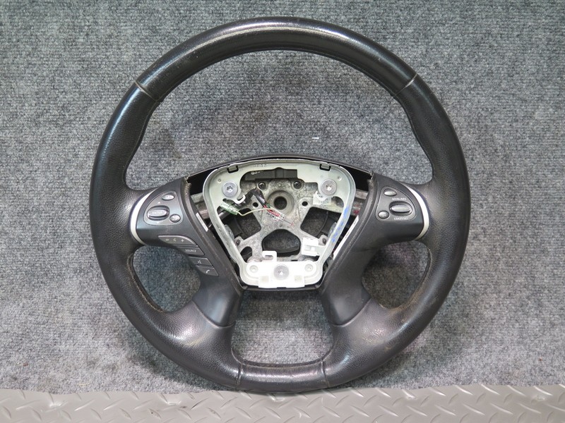 2014 INFINITI QX60 LEATHER STEERING WHEEL W CONTROLS