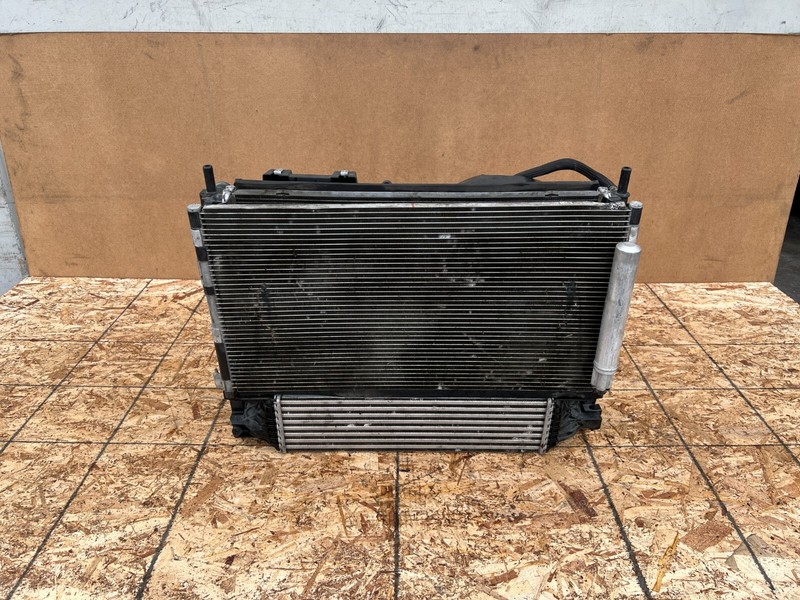 FORD MUSTANG ECOBOOST 15-23 OEM RADIATOR AC CONDENSER FAN INTERCOOLER ASSY 2.3T