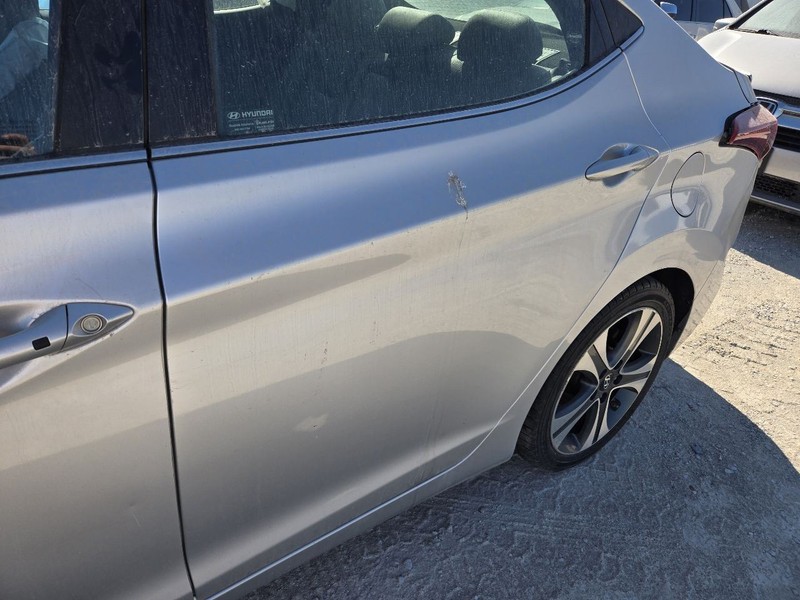 Driver Rear Side Door Electric Sedan Fits 11-16 ELANTRA 3554154