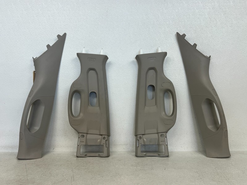 ⭐2013-2018 RAM 1500 LEFT & RIGHT UPPER B-PILLAR D-PILLAR TRIM GRAY OEM LOT2641