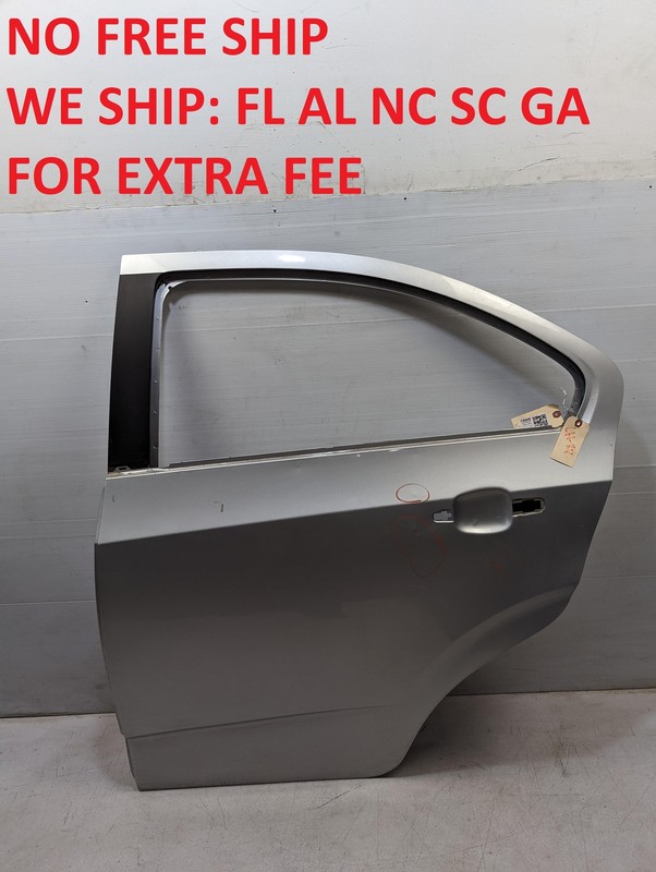 Rear Left Door Shell 2018 Chevrolet Sonic 95330586 2012 - 2016 2017 2019 2020 X