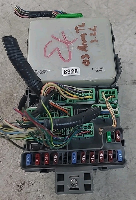 2003 Acura TL Interior Cabin Fuse Box Relay Junction - Very Early Build: 04/02