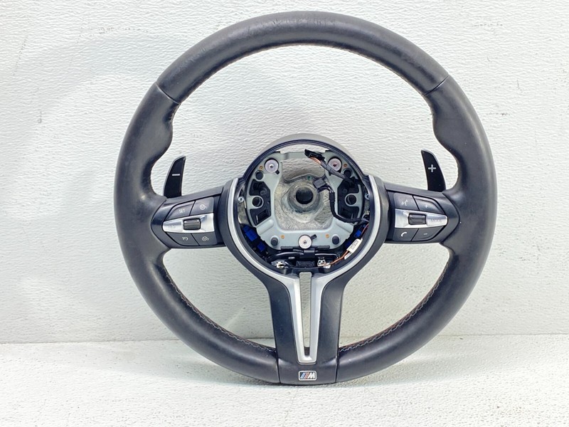 15-20 BMW F80 F82 F87 M2 M3 M4 Leather Steering Wheel w/ Paddles HEATED OEM✅
