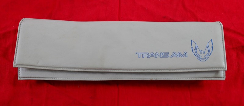 1982-1992 Pontiac Trans Am Dash Storage Map Pocket Gray USED