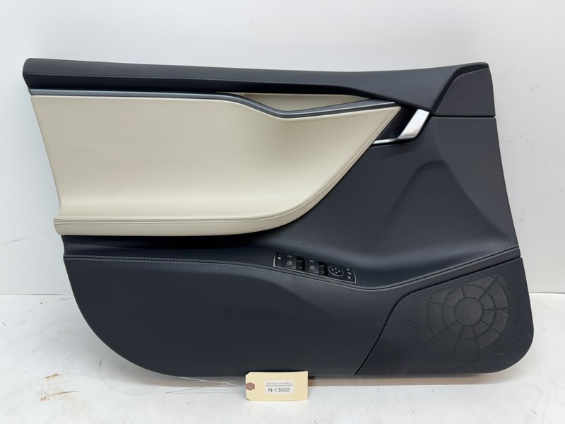2012-2021 TESLA MODEL S FRONT LEFT DRIVERS SIDE INTERIOR DOOR PANEL 13002 C1