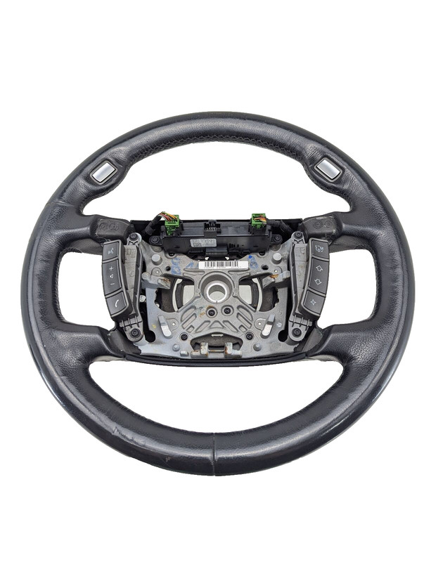 2006 2007 2008 BMW 750Li E66 Steering Wheel Black OEM
