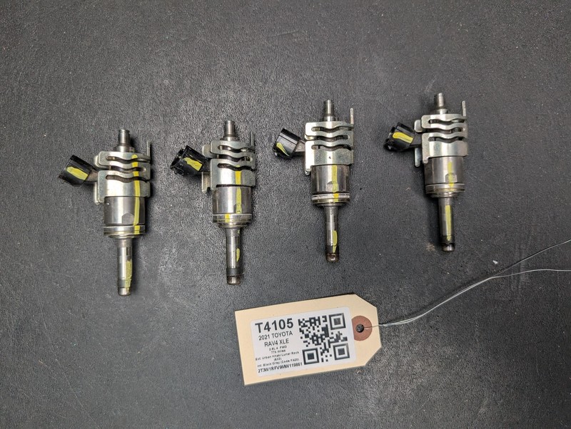 4PC Lower Fuel Injectors Mark 5 Set 2021 Toyota RAV4 23250-F0010 2019 2020 2022