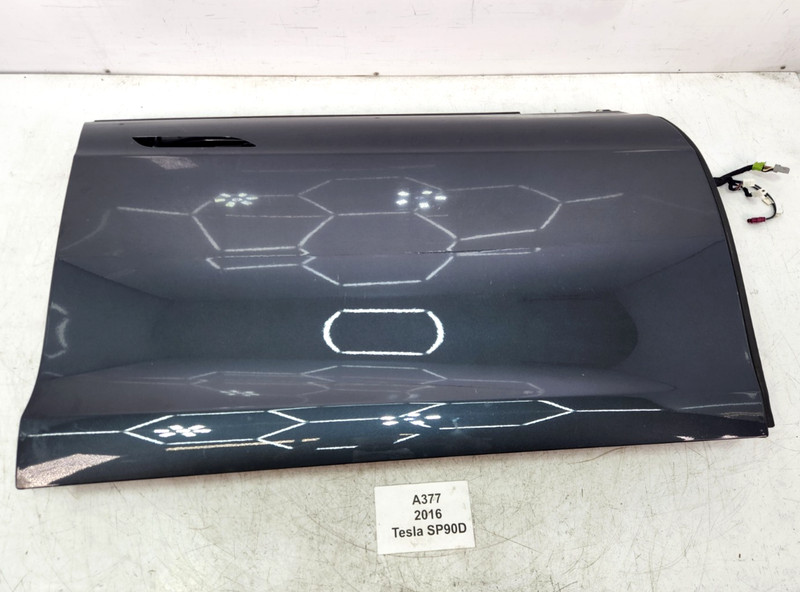 ✅ 16-20 OEM Tesla Model S Front Right Passenger Door Shell Panel Gray PMNG