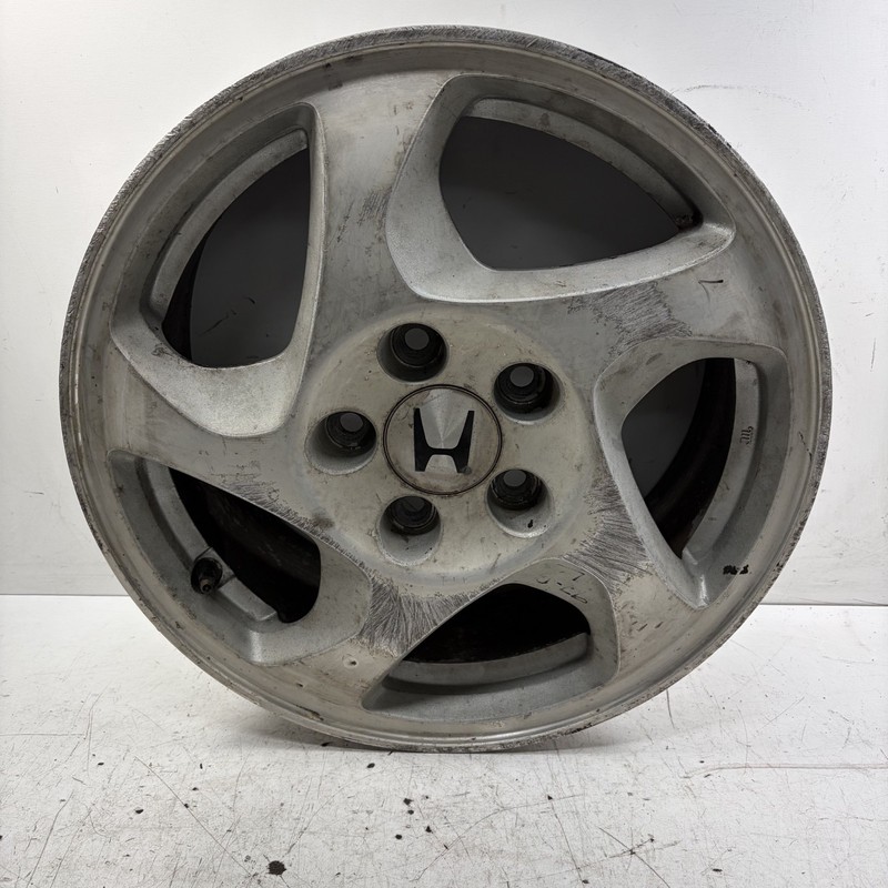 97-01 Prelude Left Aluminum Alloy Wheel Rim Disk 16X6-1/2 5 Curved Spoke OEM