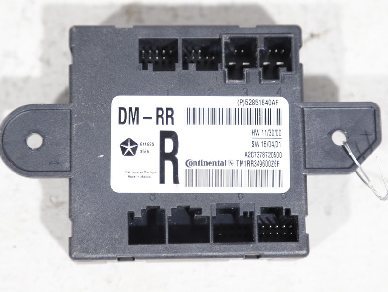 2017-20 MASERATI LEVANTE REAR RIGHT SIDE DOOR COMPUTER CONTROL MODULE UNIT OEM🚗