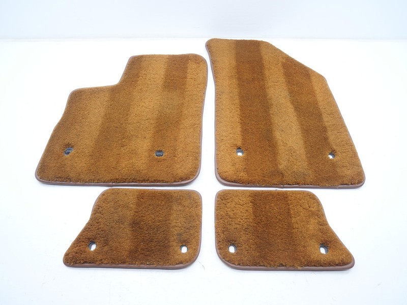 2005 Bentley Continental GT Coupe Floor Mat Front Rear LH/RH Saddle (99) SET OEM