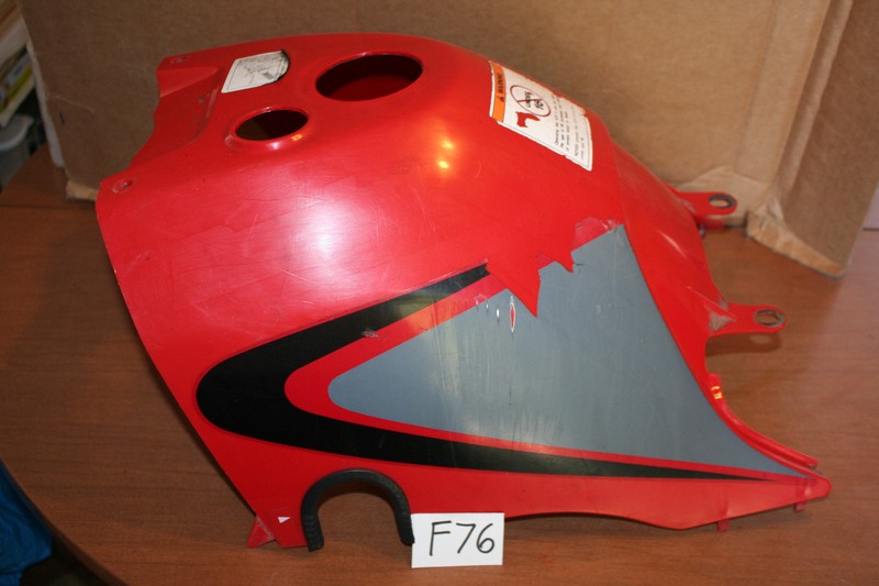 1998 Kawasaki KVF 400 Prairie 4x4 Fuel Tank Plastic Fairing Fender Cover OEM 98