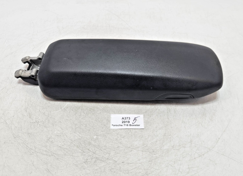 ✅ 17-24 OEM Porsche 718 Boxster 982 Front Center Console Armrest Cover Black
