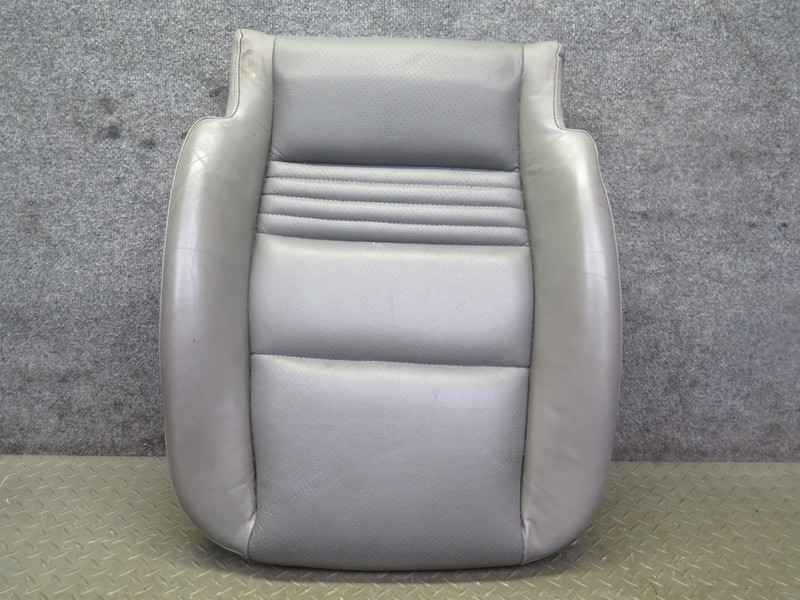1999-2000 PORSCHE 911 996 FRONT RIGHT SEAT LOWER LEATHER CUSHION GRAY