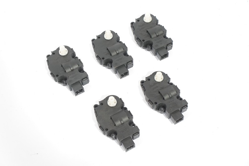10-13 MERCEDES BENZ E350 W212 AC HEATER FLAP SERVO ACTUATOR MOTOR SET OF 5 OEM