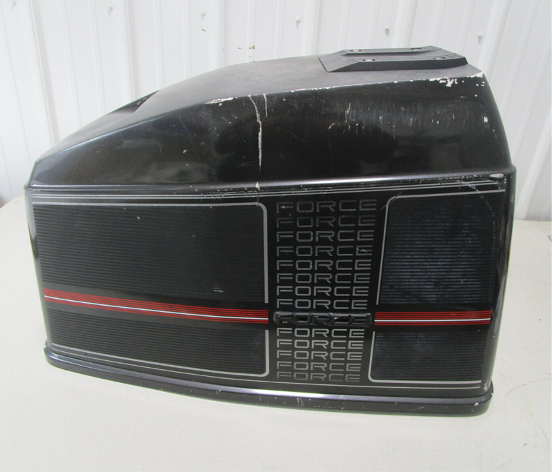 Force 120 HP Outboard Top Motor Cowl Upper Engine Cowling Cover 1990's