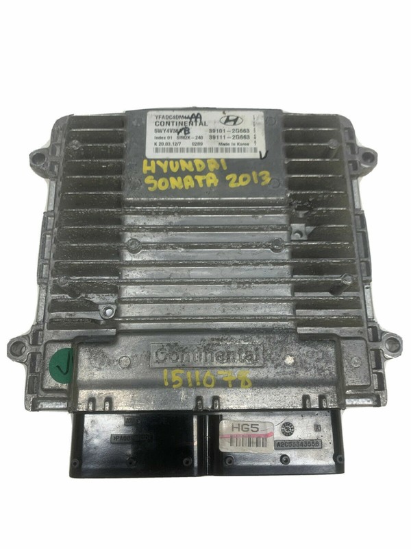 2011 2014 HYUNDAI SONATA 2.4L ENGINE COMPUTER ECM ECU OEM 391112G664